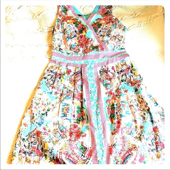 Talbots Petites Italian Bistro Dress - Picture 3 of 7